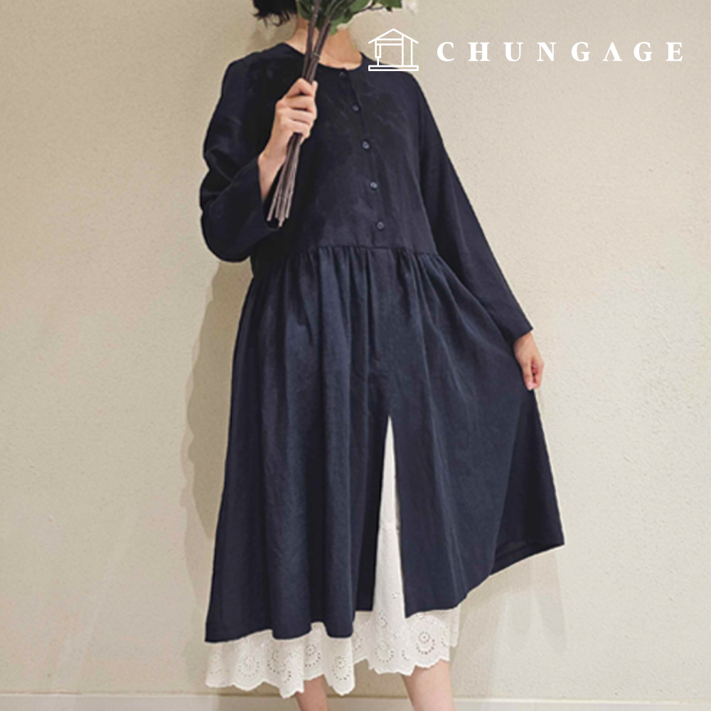 Patterns Women's Lovely Layered Long One Piece Dress Making P1841