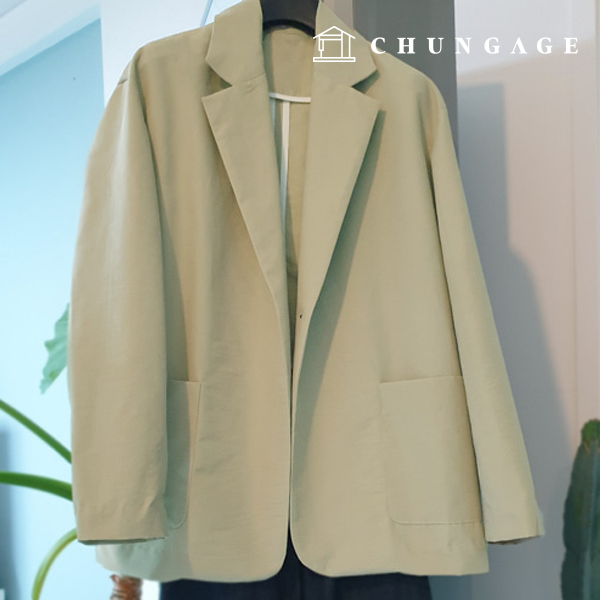 Cotton Blend Nylon Gaberdine 20-Count Wide Width Trench Coat Beige