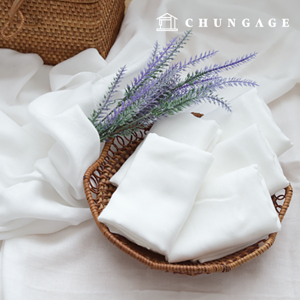 Gauzefabric Pure Cottonfabric White Soft Gauze fabric