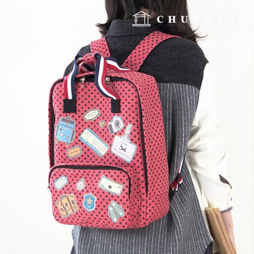 Patterns Holiday BackPack Daily Bag Accessory Making P942
