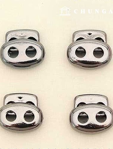 Mask strap adjustable pig nose stopper black nickel plating 48276