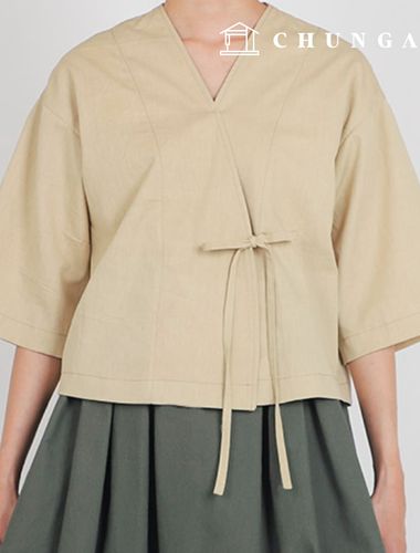 Patterns Women's Fusion Hanbok Blouse Making P1824