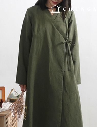 Patterns for Women's Single-Layer Hanbok Durumagi Jacket P1542