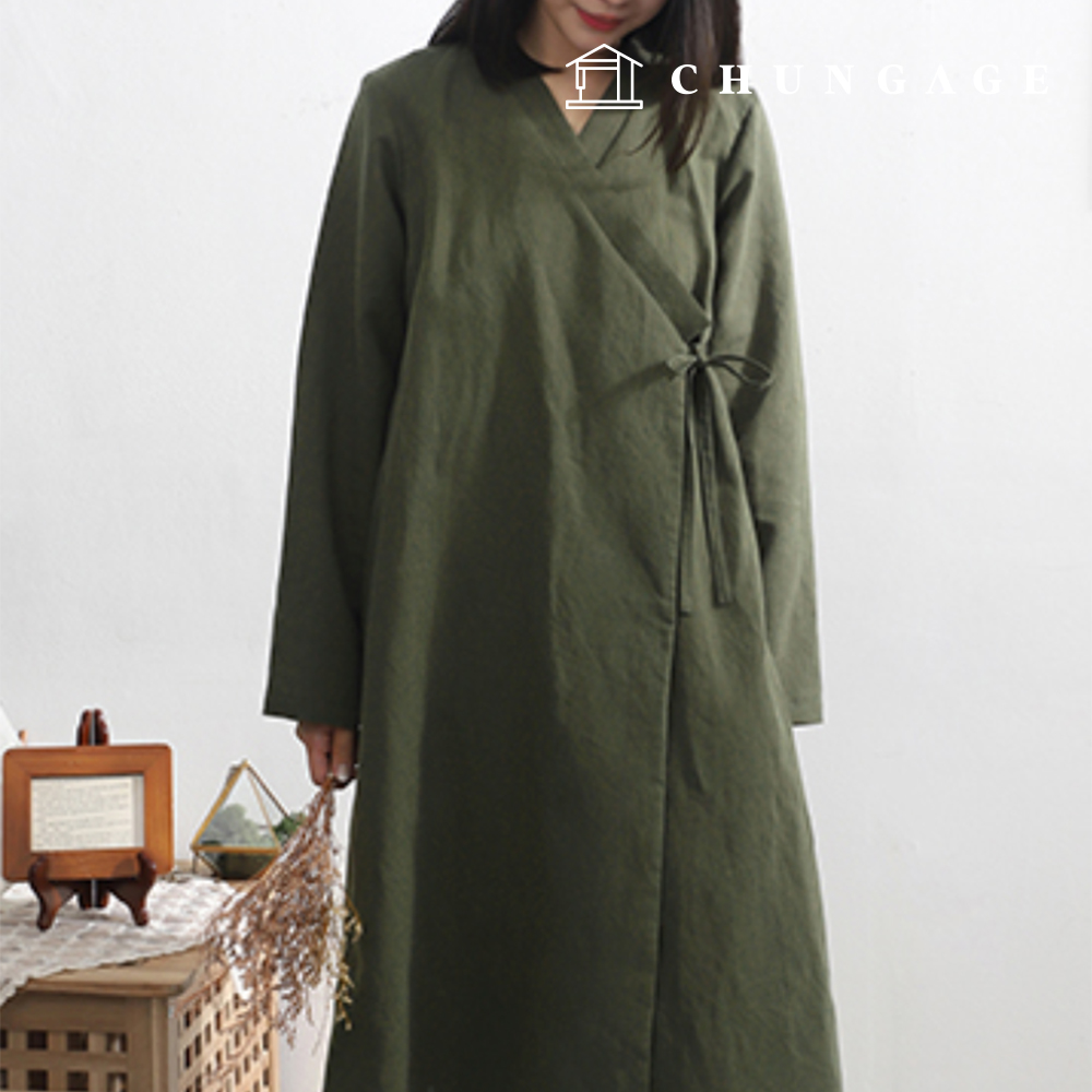 Patterns for Women's Single-Layer Hanbok Durumagi Jacket P1542
