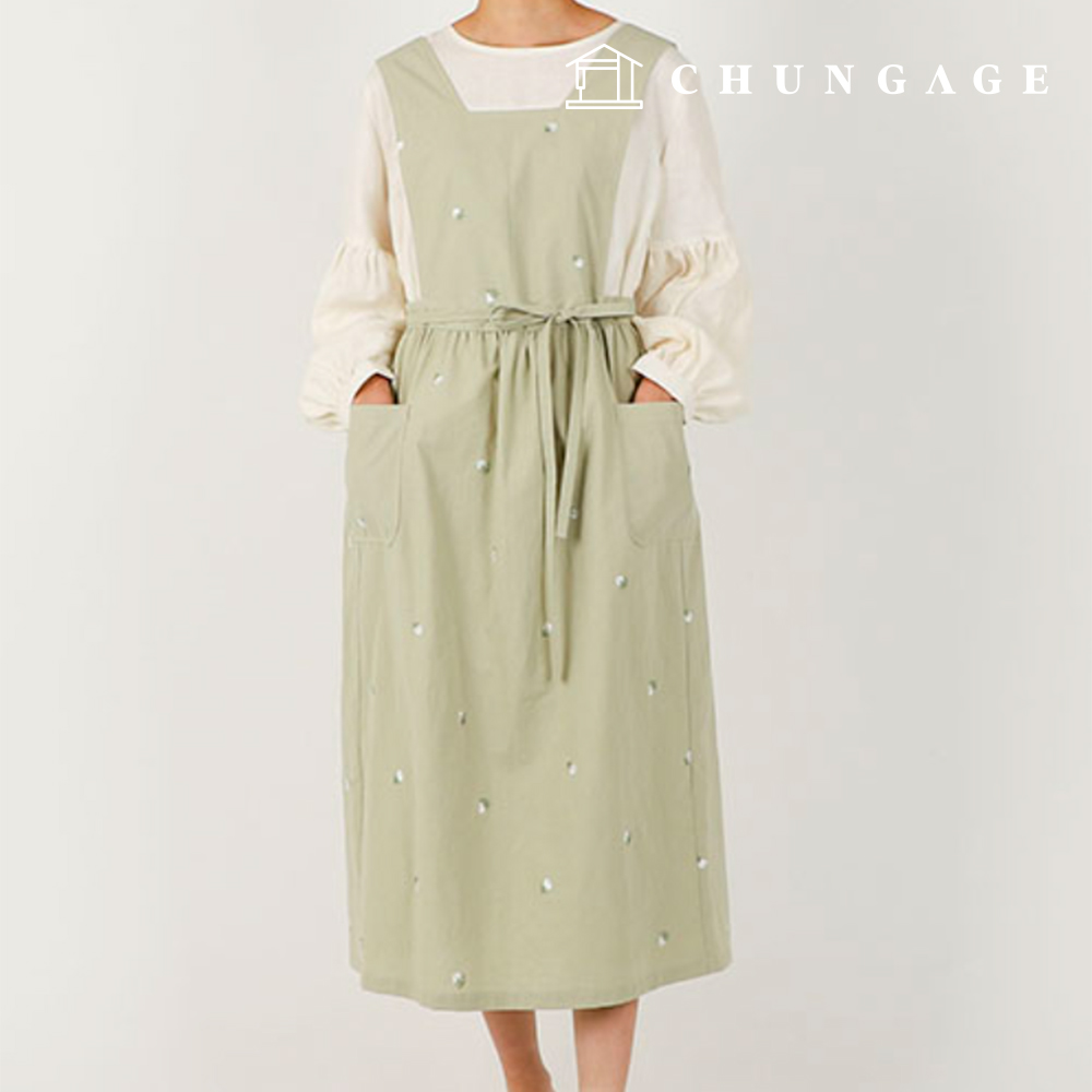 Patterns Women's Layered One Piece Apron Tutorial P1810
