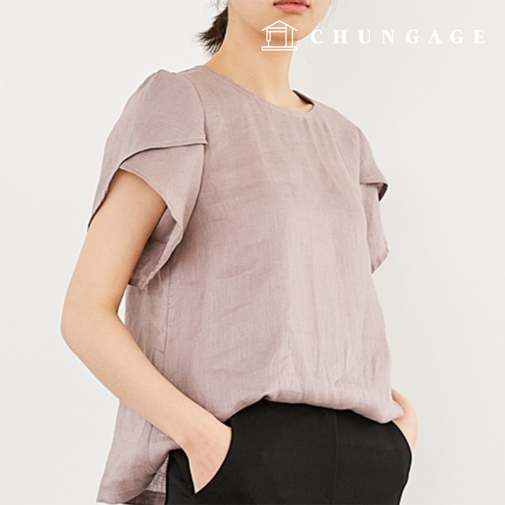 Patterns Women's Daily Tulip Sleeve Blouse Making P1784