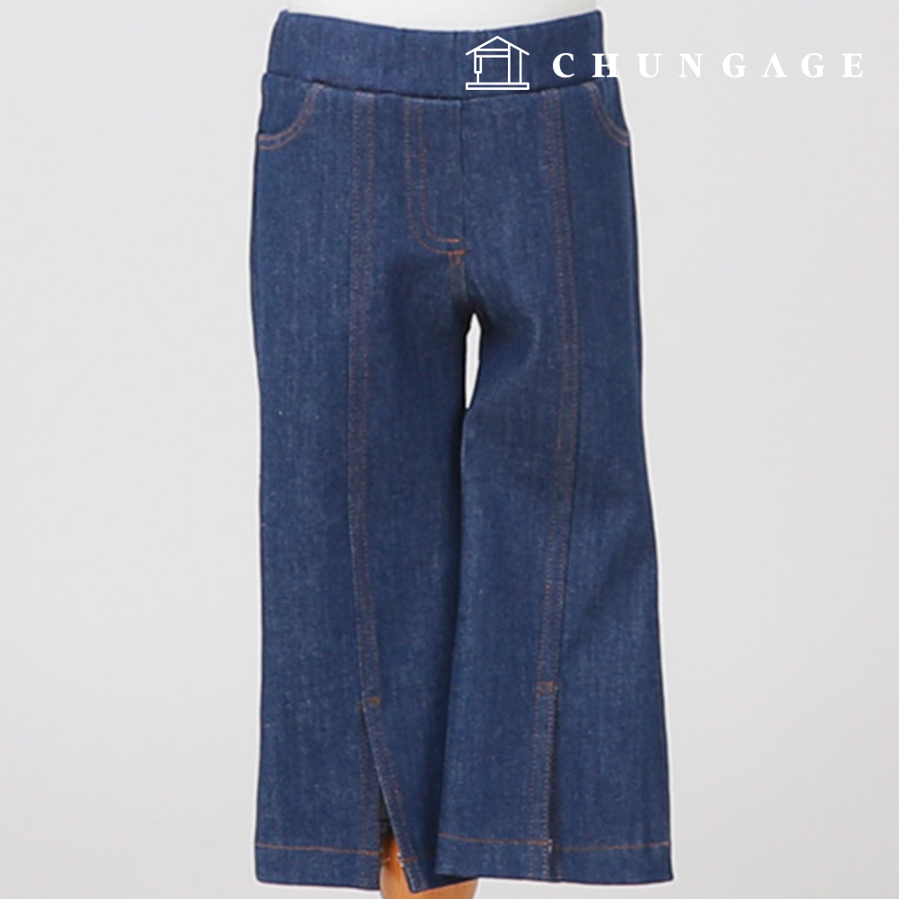 Patterns Children Semi Boot cut Banding Pants Pants Clothes Making P1786