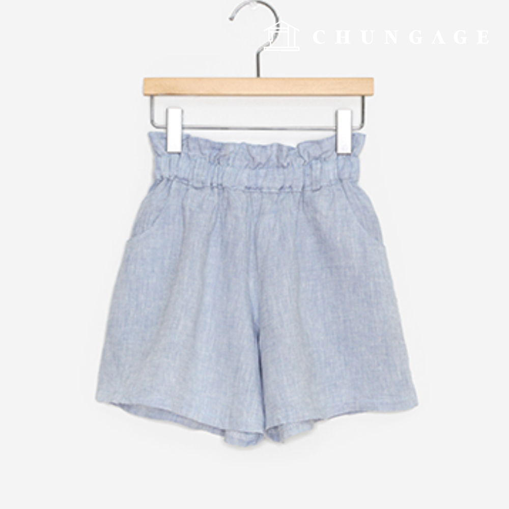 Patterns Children Waist Belt Ruffle Banding Shorts Clothing Making P1510