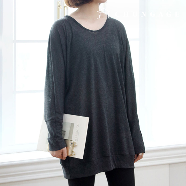 Patterns Women's Loose Fit Long Sleeve T-shirt P714