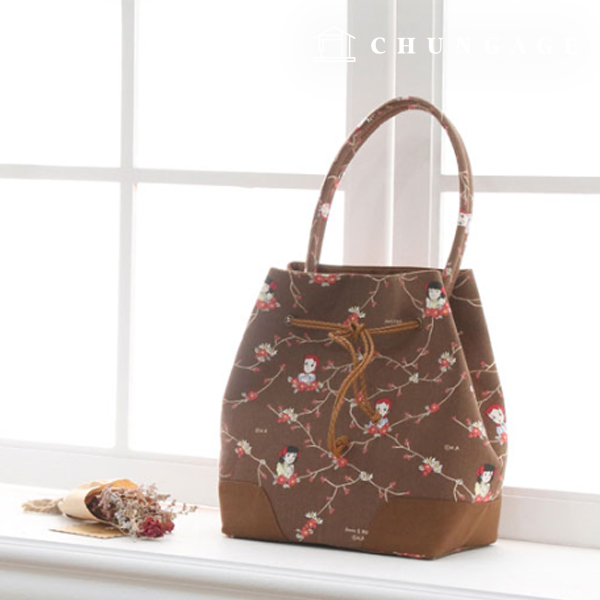 Patterns Cylindrical Bag Style Daily Bucket Bag Bag Accessories Making P785