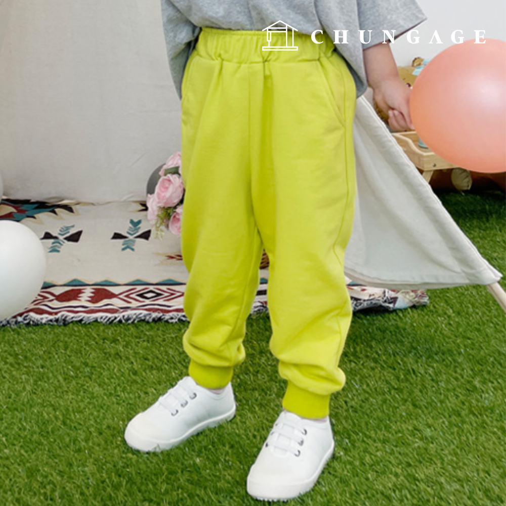 Patterns Children Daily Basic Jogger Pants Pants Making P1664