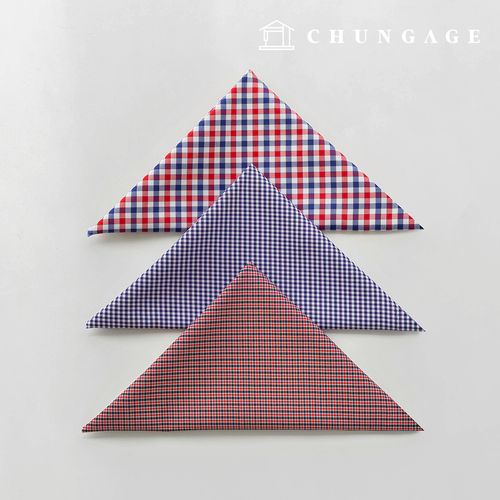 Fabric Package Check Span Scrap Fabric Scrap Fabric Doll Dog Clothes Making 3 Types A 32