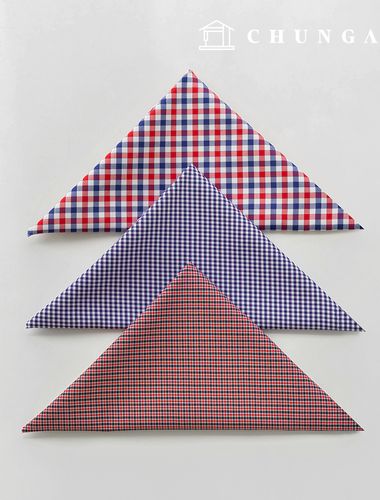 Fabric Package Check Span Scrap Fabric Scrap Fabric Doll Dog Clothes Making 3 Types A 32