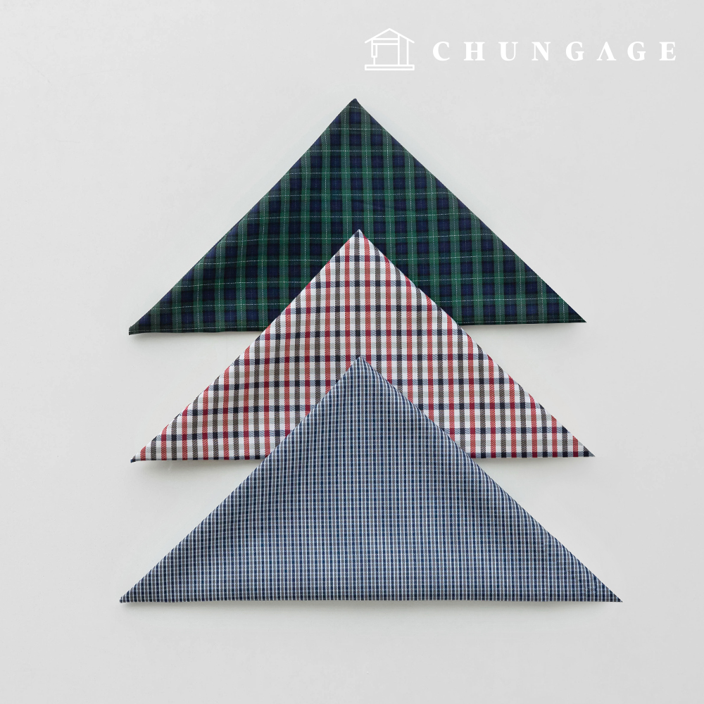 Fabric Package Check Span Scrap Fabric Scrap Fabric Doll Dog Clothes Making 3 Types A 34