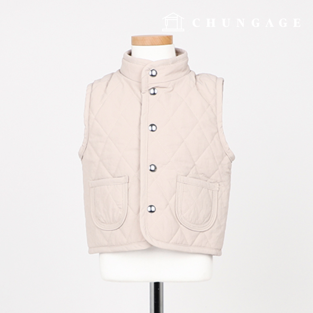Patterns Children Simple High Neck Vest Vest Making P1761
