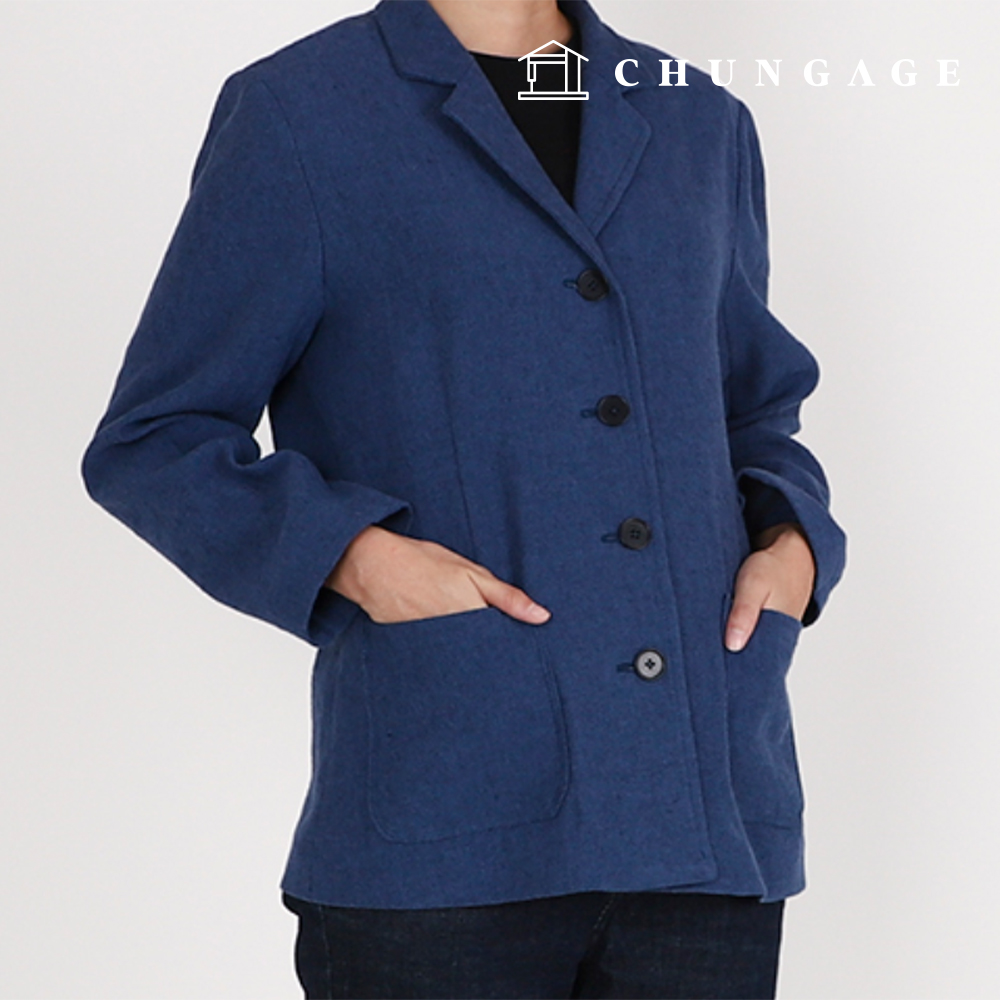 Patterns Women's Tailored Collar Single Jacket Making P1740