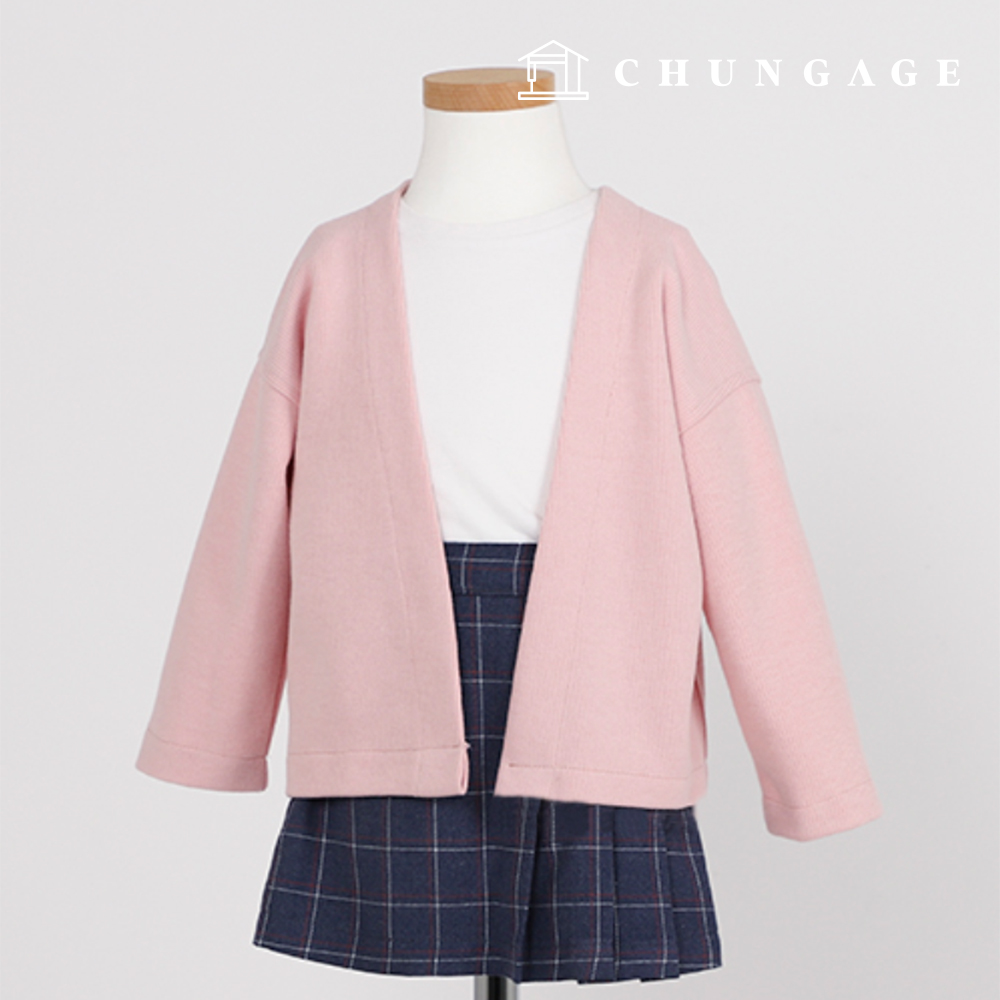 Patterns Children simple loose fit Cardigan clothes making P1744
