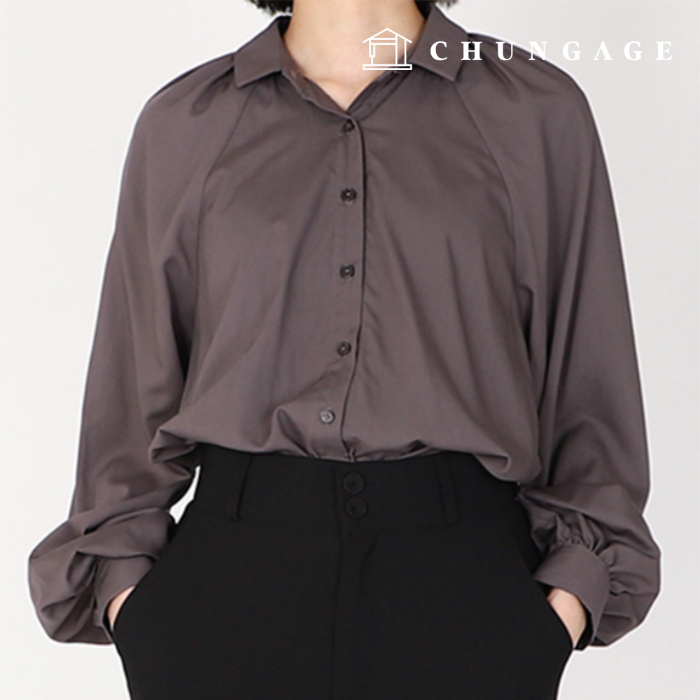 Patterns Women's Shirring Raglan Sleeve Blouse How to Make P1696