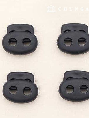 Mask Strap Adjustable Pig Nose Stopper Black