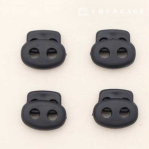 Mask Strap Adjustable Pig Nose Stopper Black