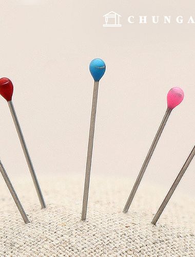 Hour pin mini ball bead pin ball color mix 58372