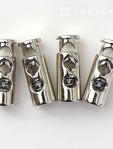 Clothing stopper strap adjustment straight stopper Pryada Silver 48278