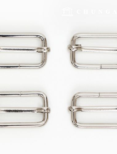 Bag strap length adjustment hook Bag accessories 30mm Basic Silver 47490