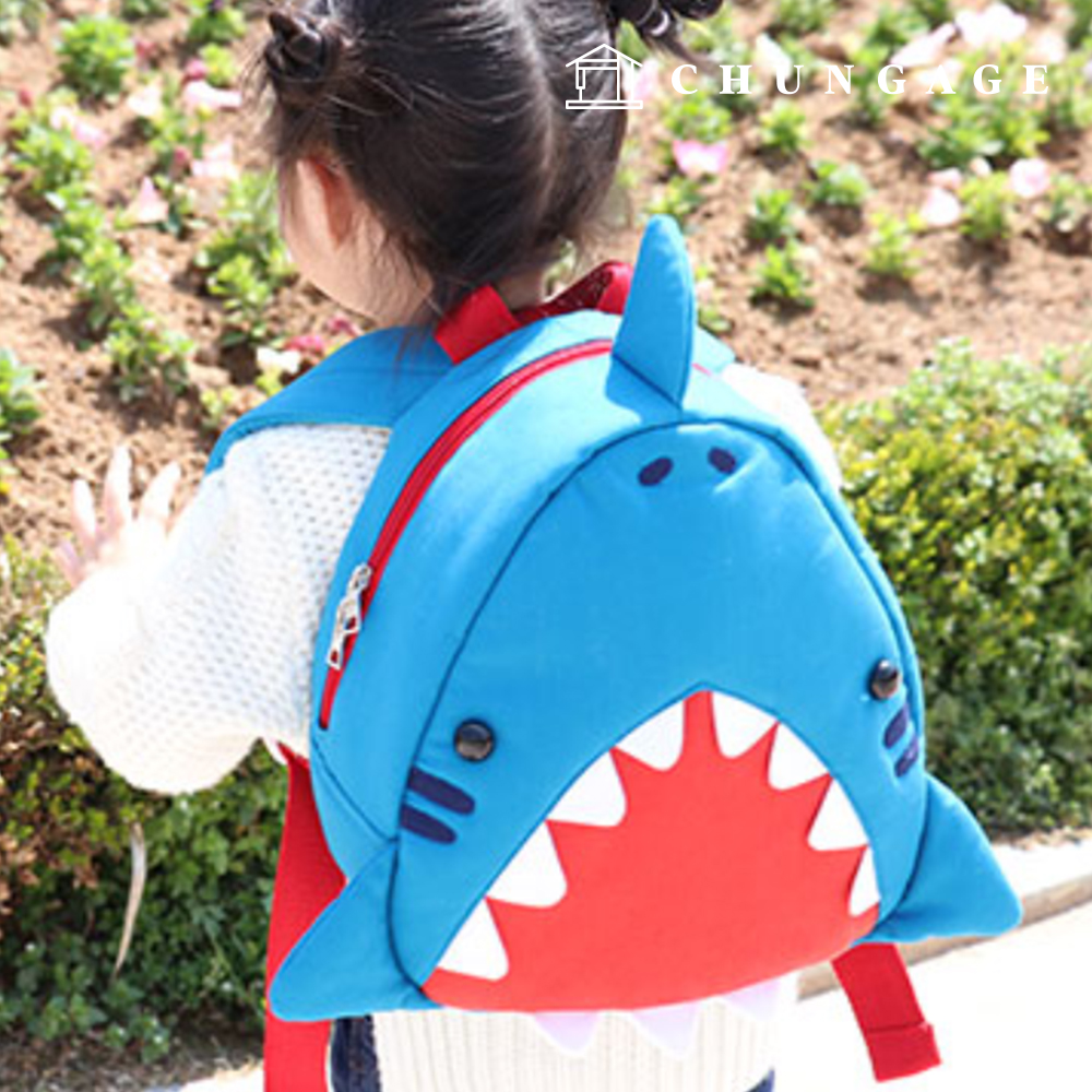Patterns Bag Pretty Children Shark BackPack Accessory Making P1104