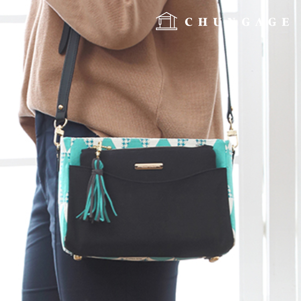 Patterns Bag Modern Cross Bag Front Pocket Accessory Making P1080
