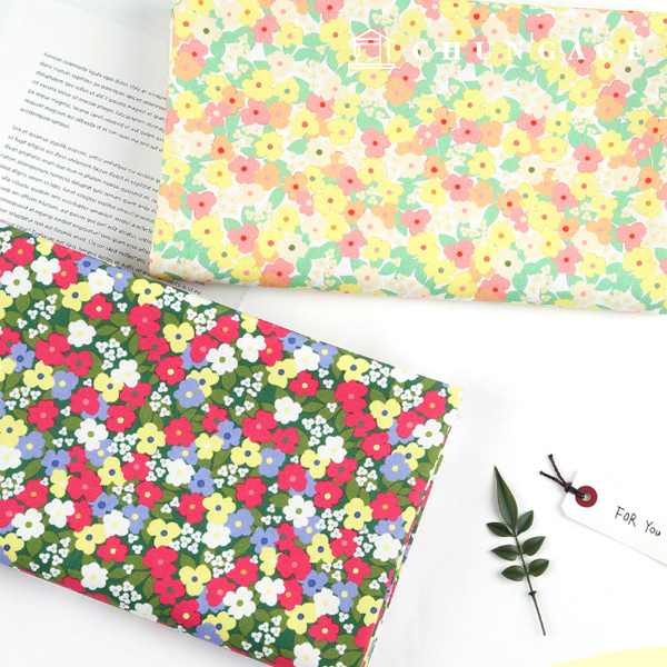 Eco-friendly antibacterial and anti-inflammatory fabric E-DTP cotton 20 count picoflower 2 types