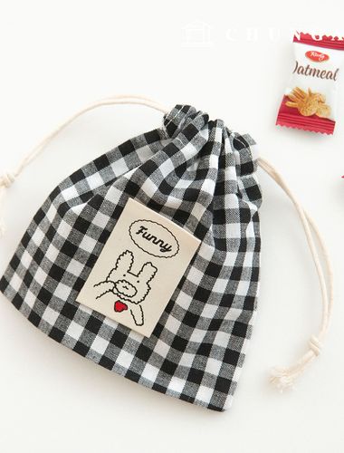 Cotton Label Double-Sided Funny Rabbit Natural 2 Pack KL087