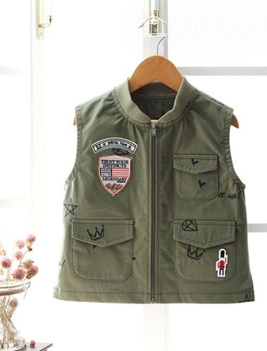 Patterns Children field jacket Vest Clothes making P698