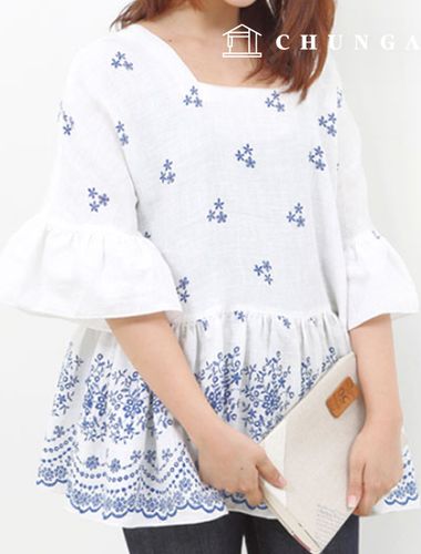 Patterns Women's Freel Blouse Making P452