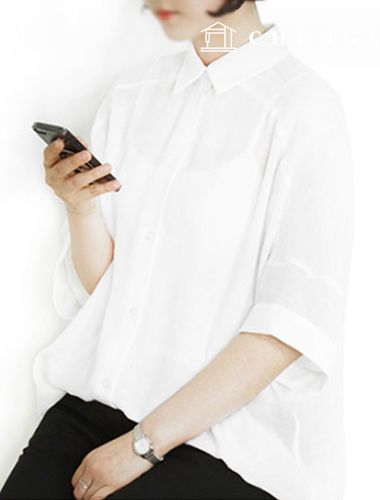 Patterns Women's Summer Shirring Blouse How to Make Clothes P429