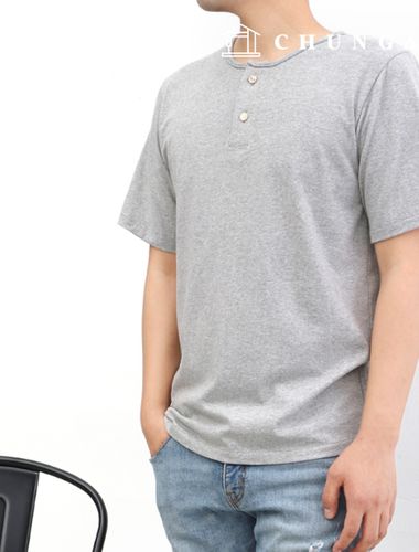 Patterns Men's Henley Neck T-shirt Making P441