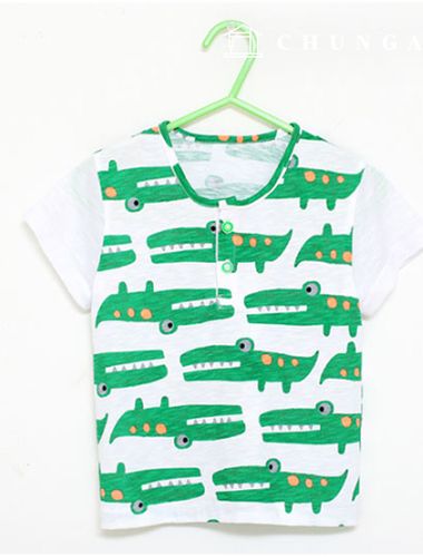 Patterns Children's Henley Neck T-shirt Making P440