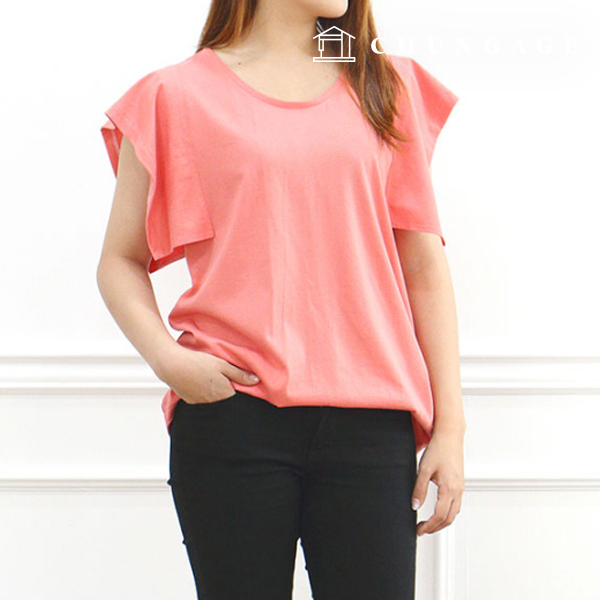 Patterns Women's Freel Winged T-shirt Clothing Making P646