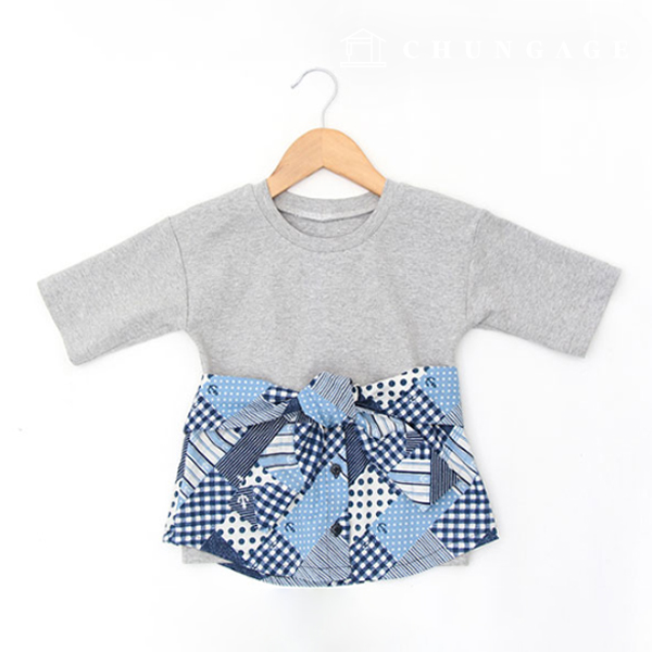 Patterns Children layered One Piece Clothes Making P594