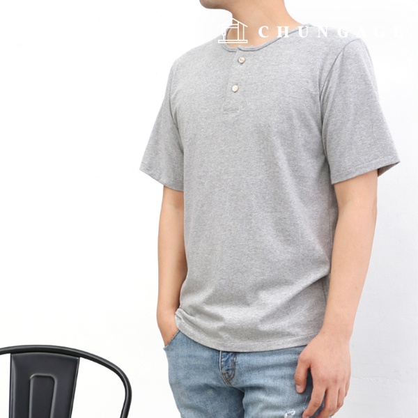 Patterns Men's Henley Neck T-shirt Making P441