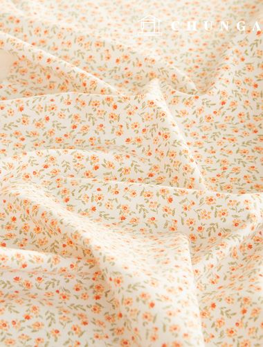 Cotton napping microfiber fleece fabric Winter floral flower fabric
