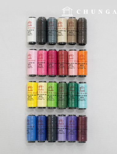 Small Sewing Room Sewing Machine Thread Household General Industrial 24 Color Set