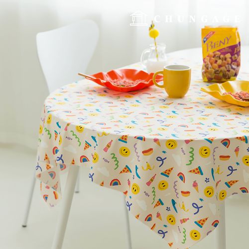 Cottonfabric Patterns Fabric 20 count Plain Weave fabric Smiley 351
