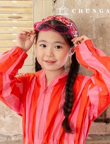 Cotton Fabric Striped Sprite Fabric 20 count Dermood Stripe Red 381