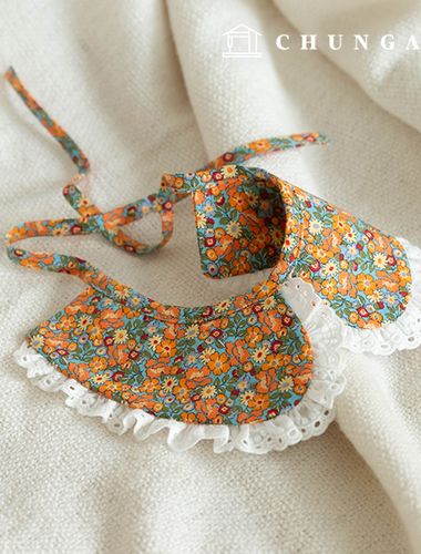 Cotton fabric flower pattern Flower Fabric 20 count Rosa Nobile 385