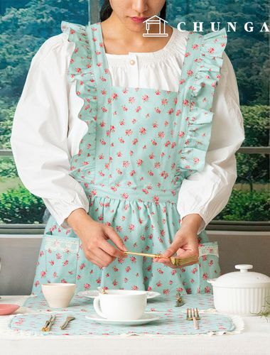 Cotton fabric flower pattern Flower Fabric 20 count English rose 391