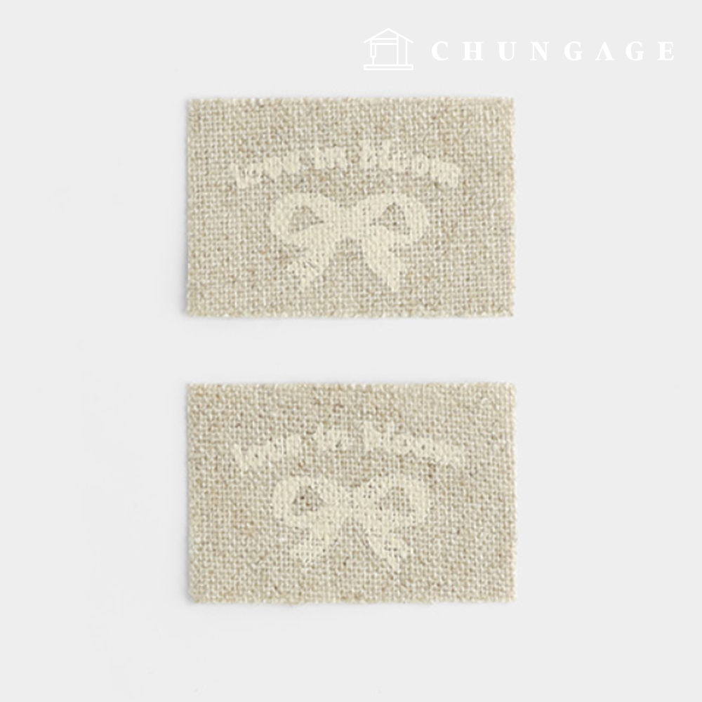 Sewing Labels Linen Labels Love in Bloom 69025