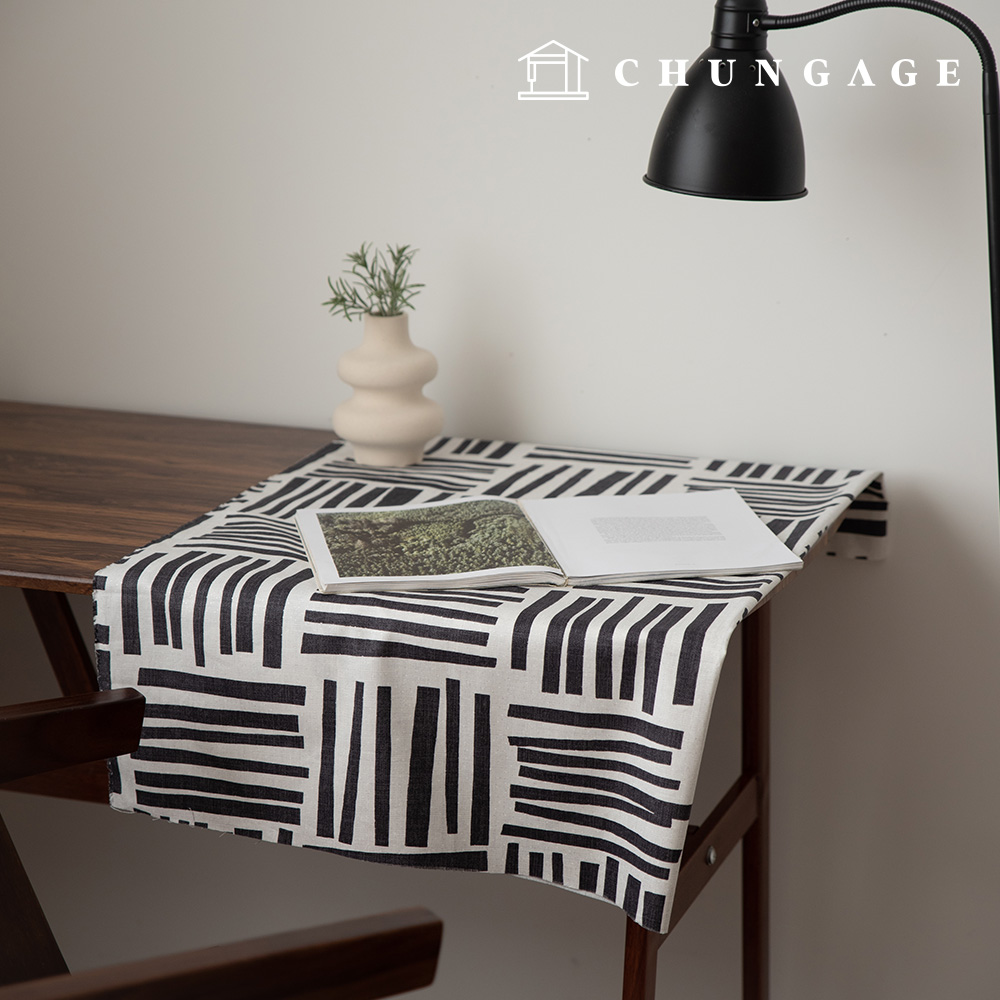 Cotton fabric canvas patterns fabric simple plaid