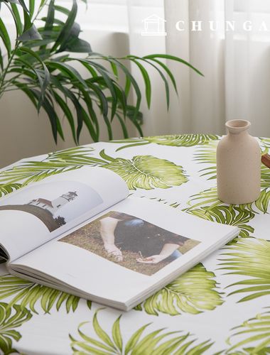 Cotton Oxford Wide Width Patterns Fabric Broadleaf