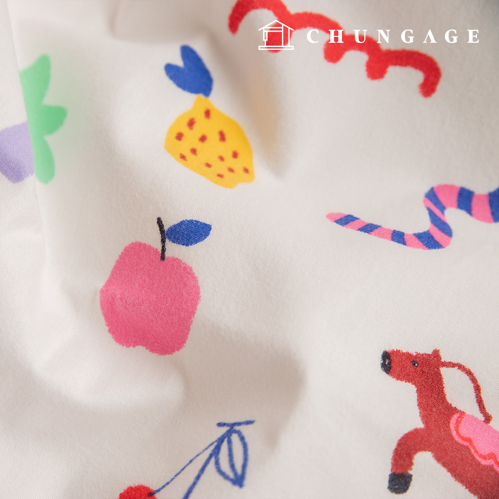 Cotton napping microfiber fleece fabric Winter 20 count animal fabric wiggle wiggle