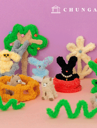 Anvil Doll making Craft wire Keyring making material Fur DIY Boksil